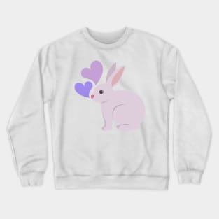 Bunny Says Love Crewneck Sweatshirt